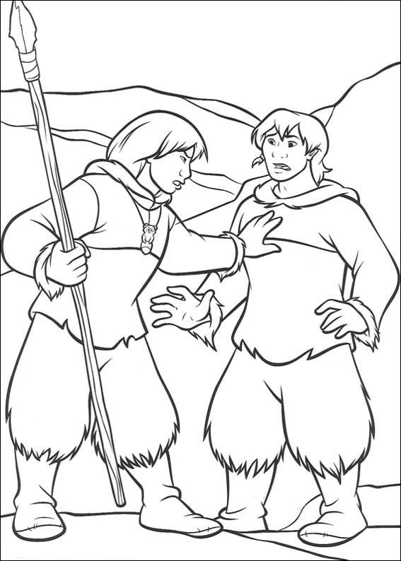 Kids-n-fun.com | Coloring page Brother Bear Brother Bear